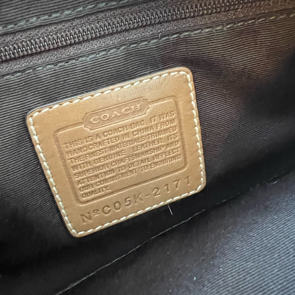 Vintage Coach Signature Mini Purse - Picture 4 of 4